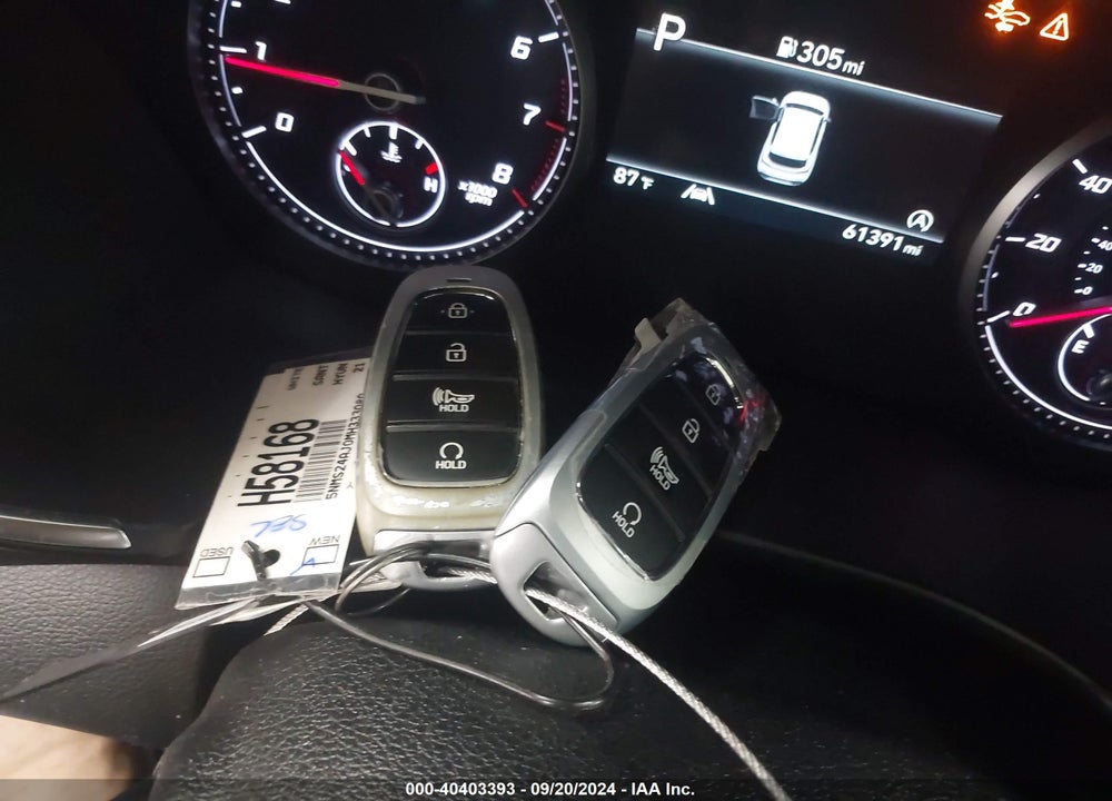 2021 HYUNDAI SANTA FE SEL VIN: 5NMS24AJ0MH333080