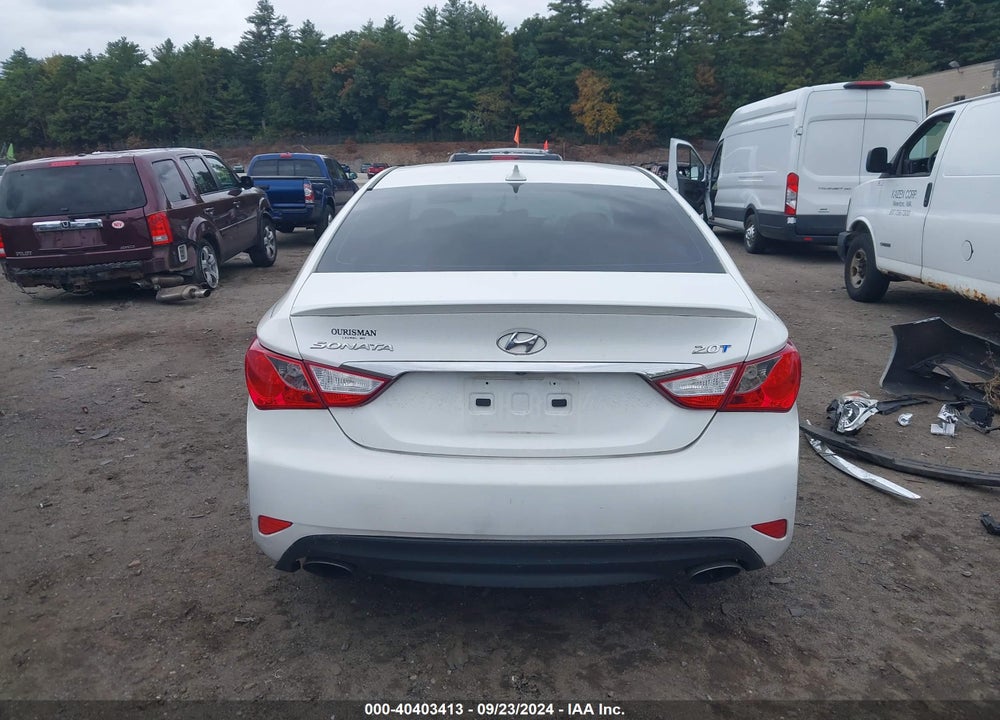 2014 HYUNDAI SONATA SE 2.0T VIN: 5NPEC4AB6EH851587
