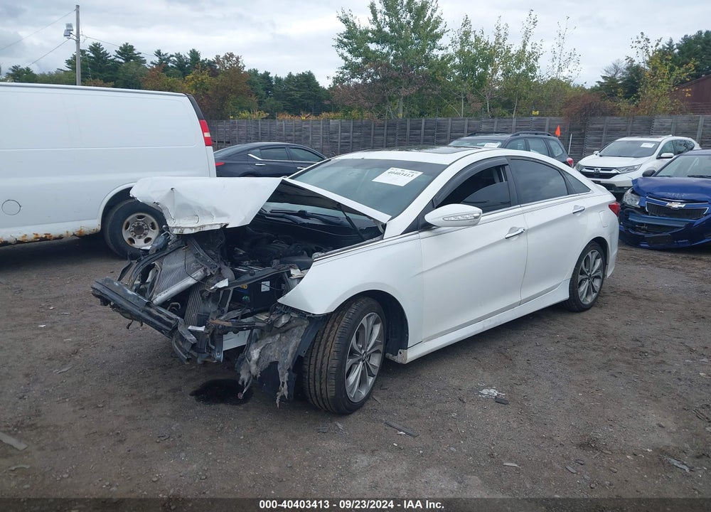 2014 HYUNDAI SONATA SE 2.0T VIN: 5NPEC4AB6EH851587