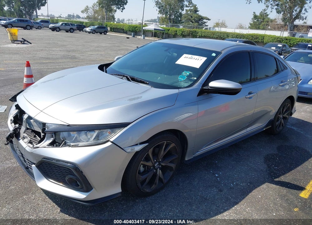 2017 HONDA CIVIC SPORT VIN: SHHFK7H46HU234630