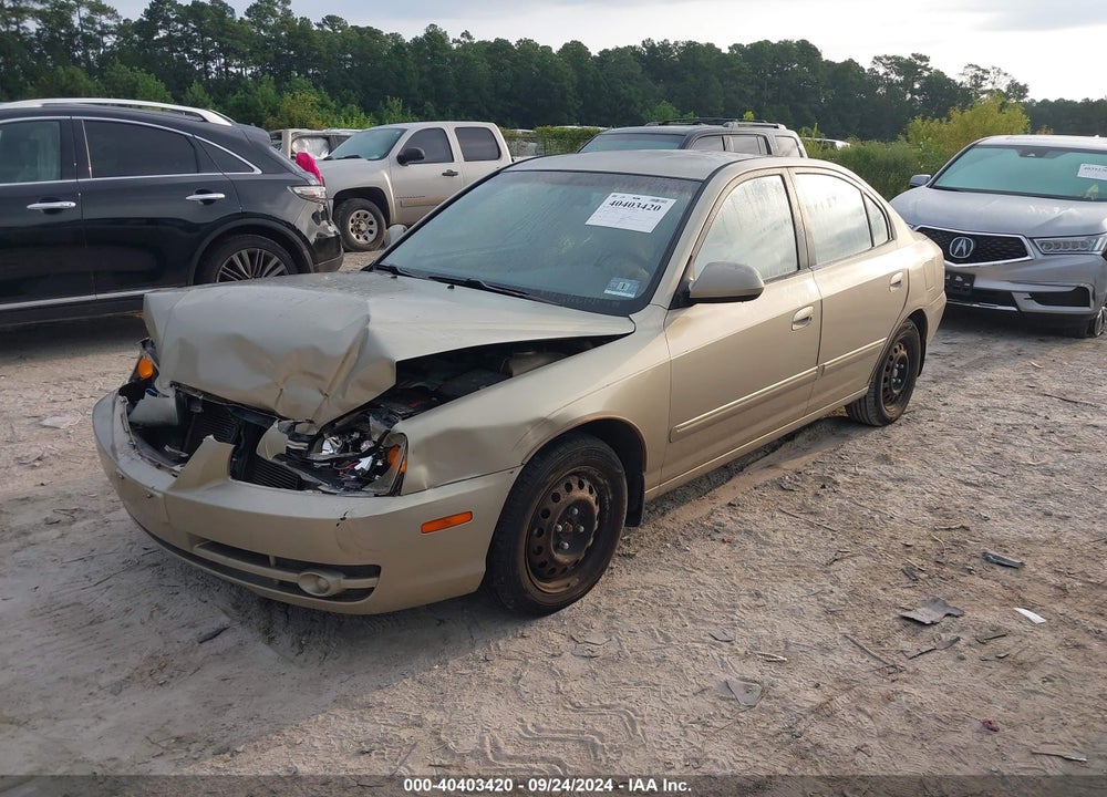 2005 HYUNDAI ELANTRA GLS/GT VIN: KMHDN46D15U954210