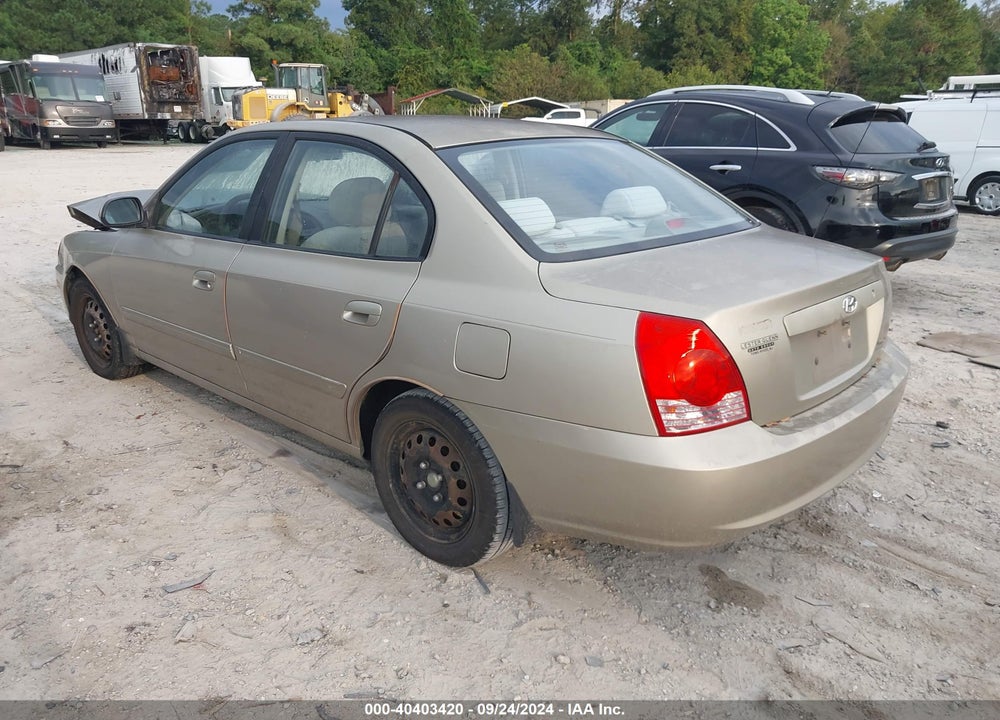 2005 HYUNDAI ELANTRA GLS/GT VIN: KMHDN46D15U954210