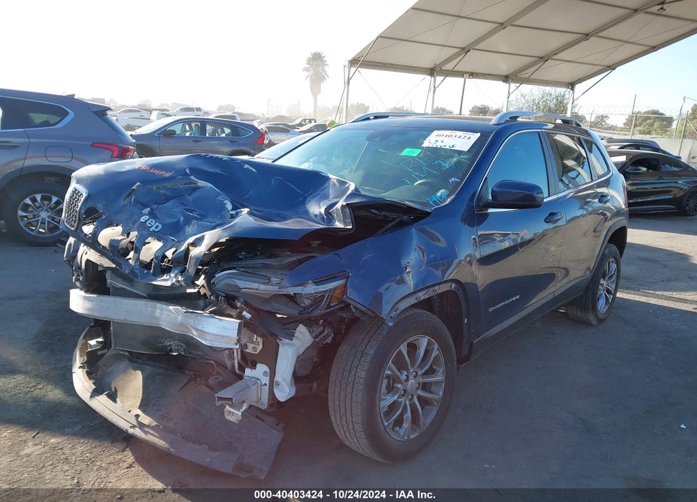 2021 JEEP CHEROKEE LATITUDE LUX FWD VIN: 1C4PJLMX9MD107387