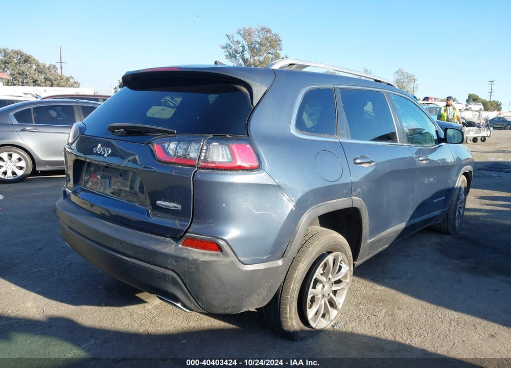 2021 JEEP CHEROKEE LATITUDE LUX FWD VIN: 1C4PJLMX9MD107387