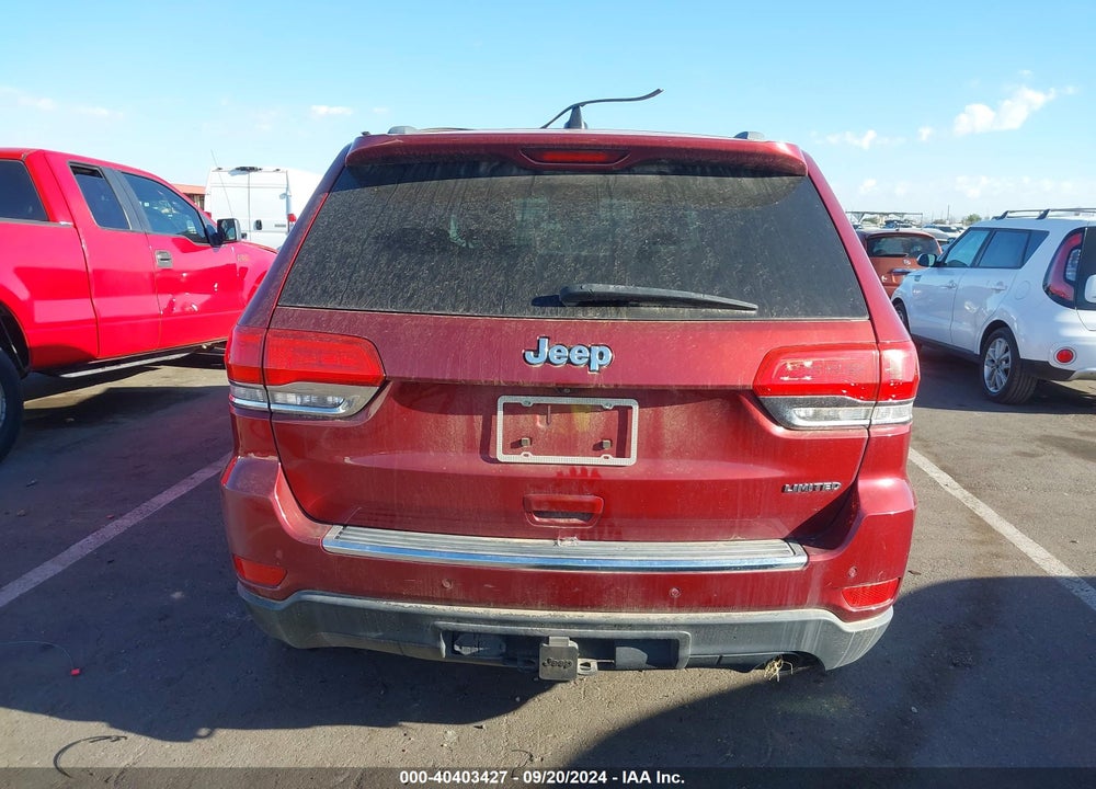 2015 JEEP GRAND CHEROKEE LIMITED VIN: 1C4RJEBG9FC808236