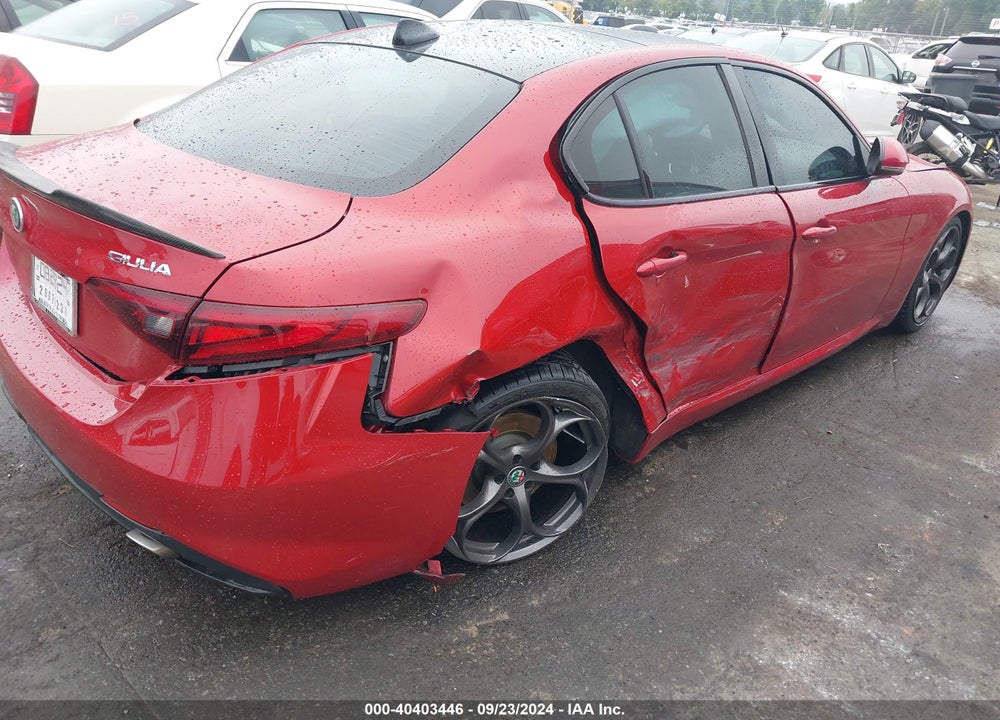 2017 ALFA ROMEO GIULIA TI RWD VIN: ZARFAECN0H7545345