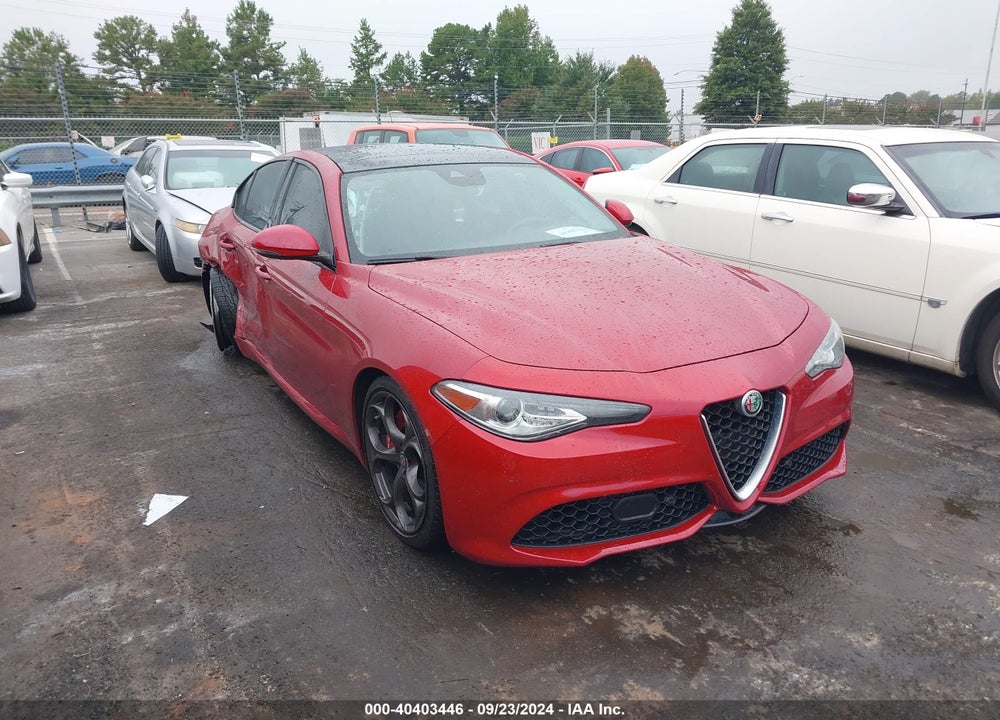 2017 ALFA ROMEO GIULIA TI RWD VIN: ZARFAECN0H7545345