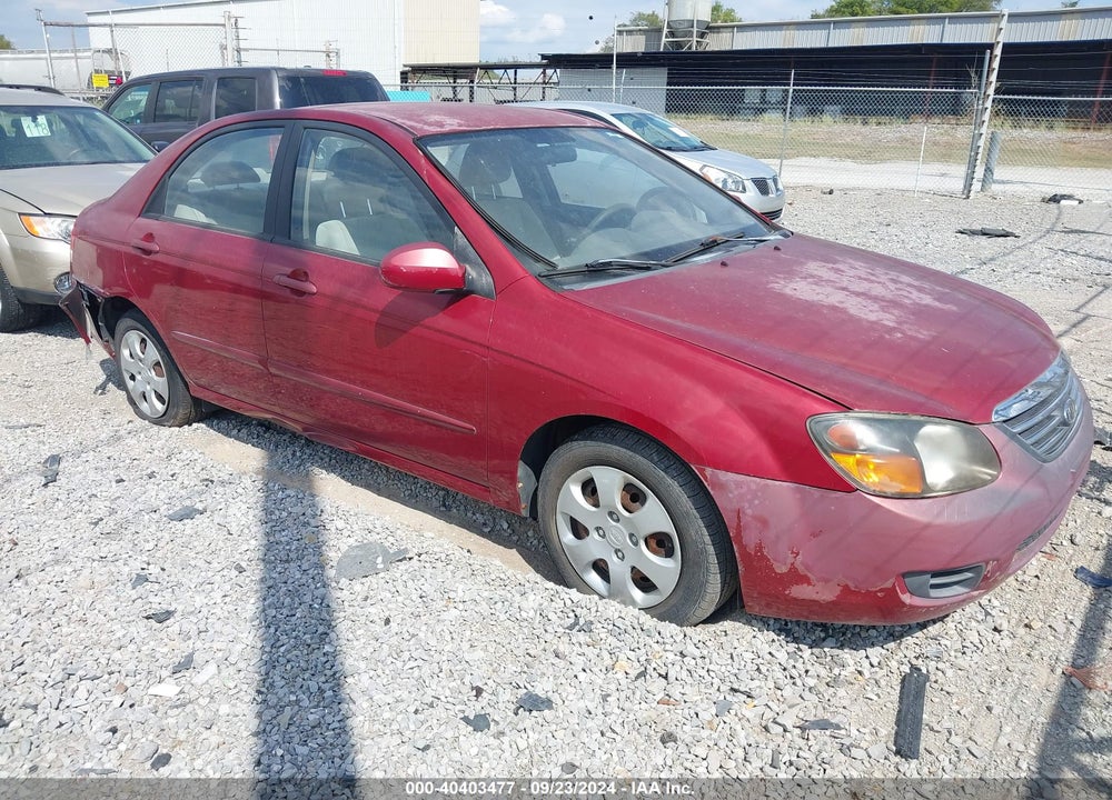 2009 KIA SPECTRA EX VIN: KNAFE221795634108