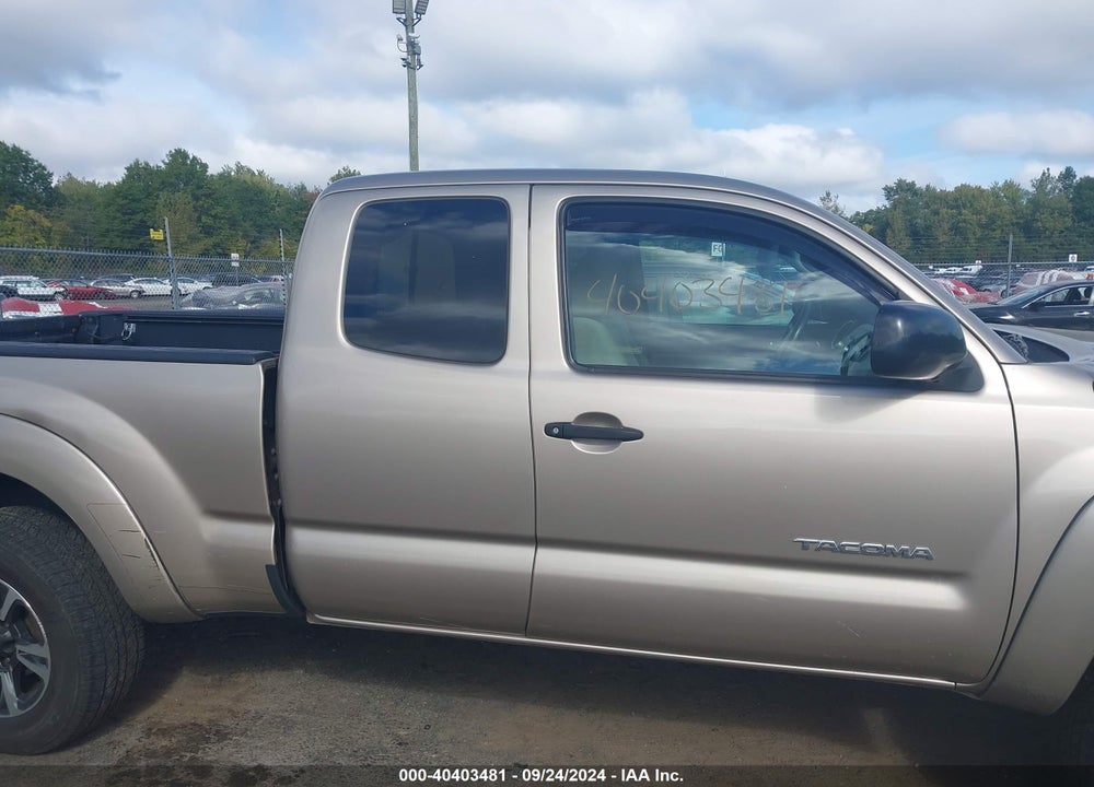 2008 TOYOTA TACOMA BASE V6 VIN: 5TEUU42N98Z541064