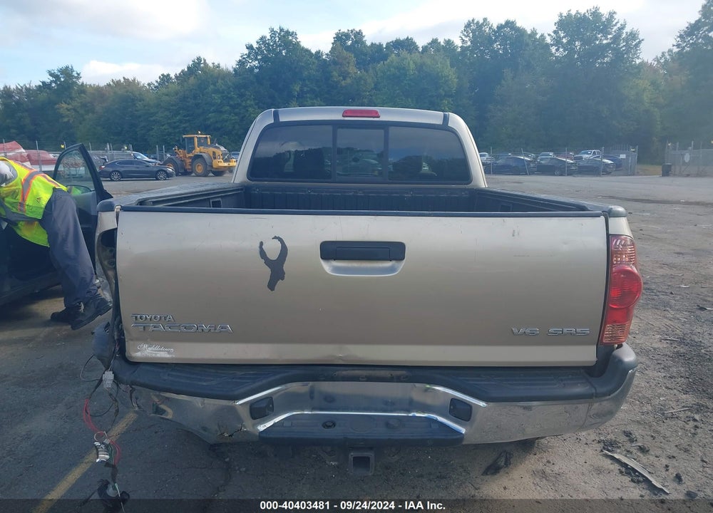 2008 TOYOTA TACOMA BASE V6 VIN: 5TEUU42N98Z541064