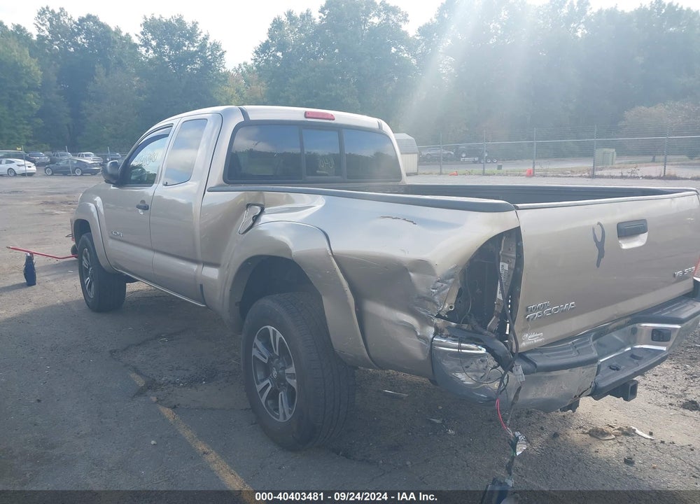 2008 TOYOTA TACOMA BASE V6 VIN: 5TEUU42N98Z541064