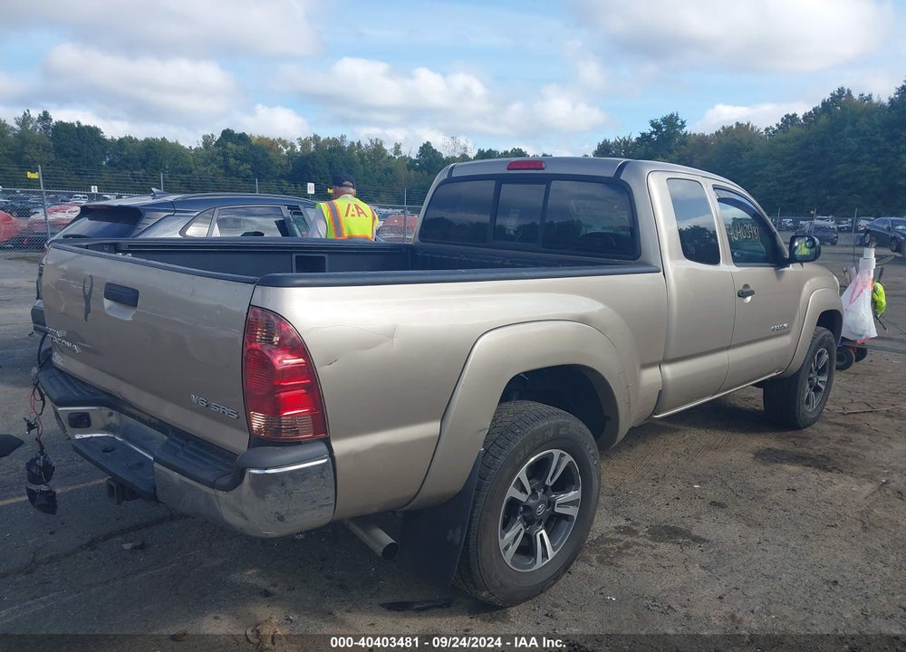 2008 TOYOTA TACOMA BASE V6 VIN: 5TEUU42N98Z541064