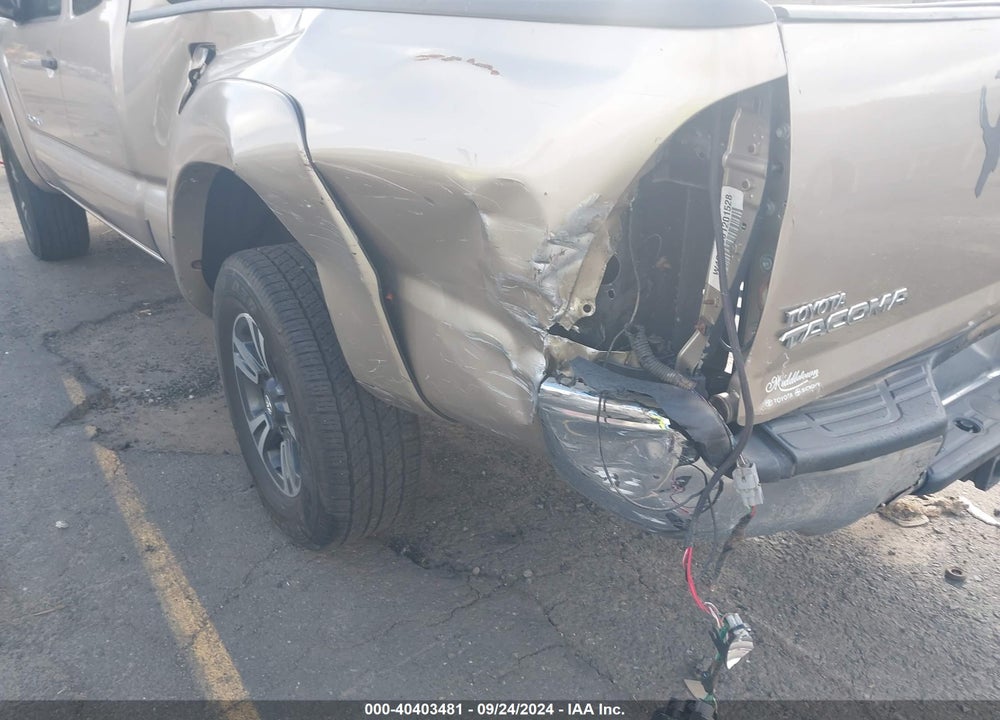 2008 TOYOTA TACOMA BASE V6 VIN: 5TEUU42N98Z541064