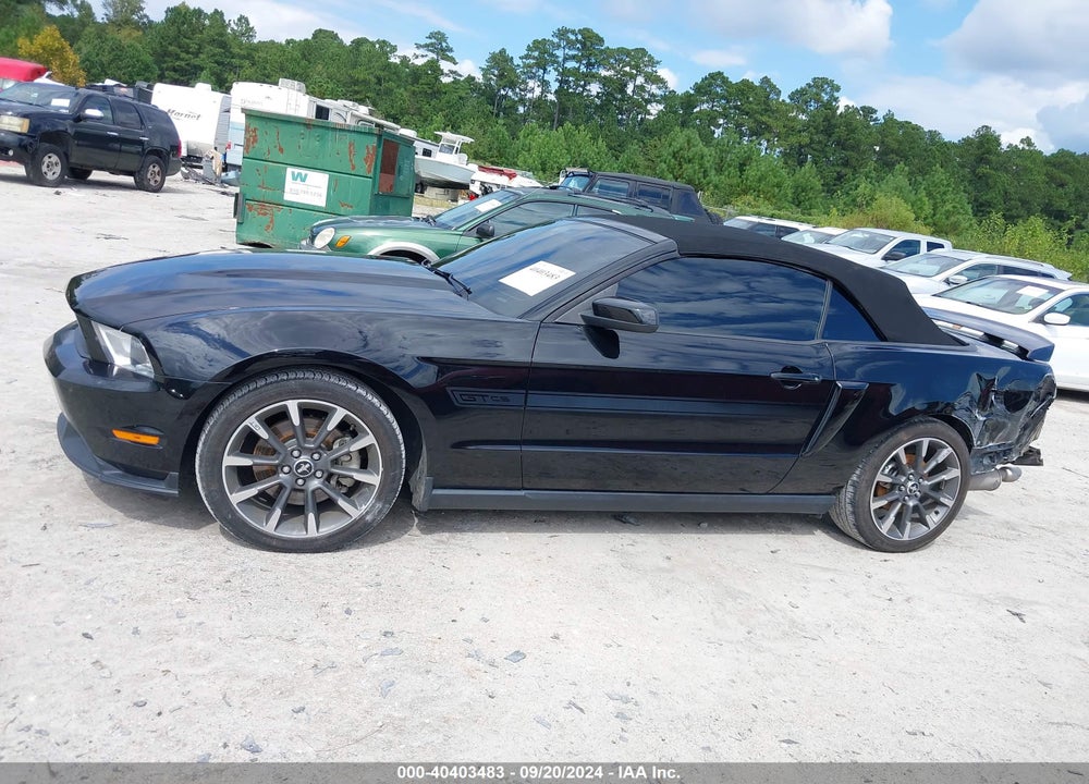 2011 FORD MUSTANG GT PREMIUM VIN: 1ZVBP8FF2B5139936