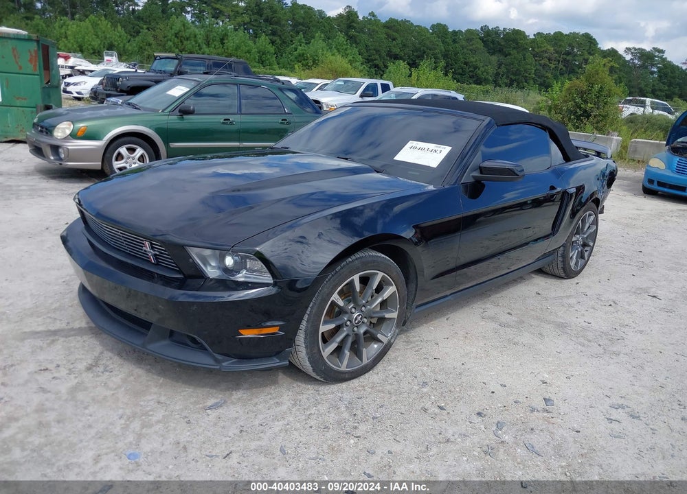 2011 FORD MUSTANG GT PREMIUM VIN: 1ZVBP8FF2B5139936
