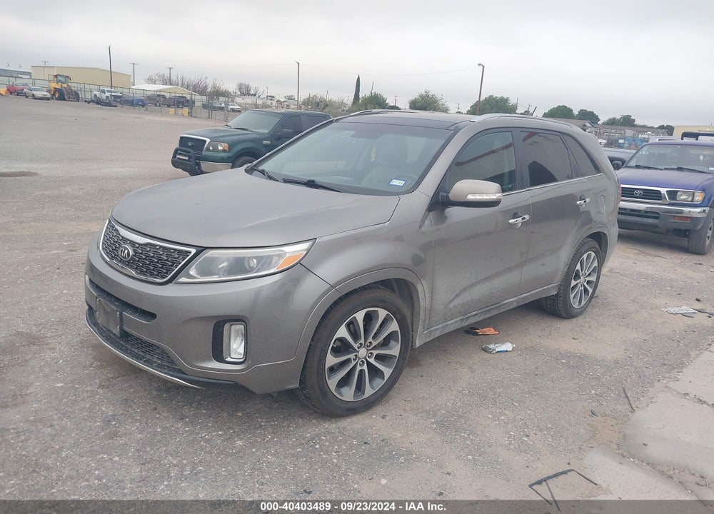 2014 KIA SORENTO SX VIN: 5XYKW4A71EG439459