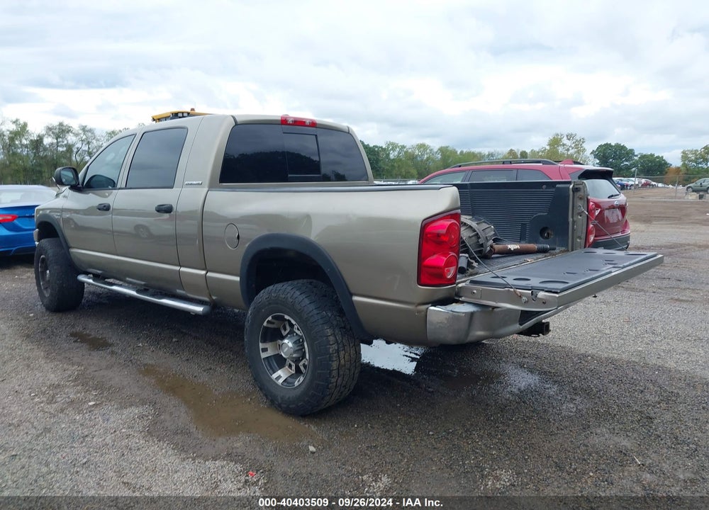 2007 DODGE RAM 1500 SLT VIN: 3D7KS19DX7G791938