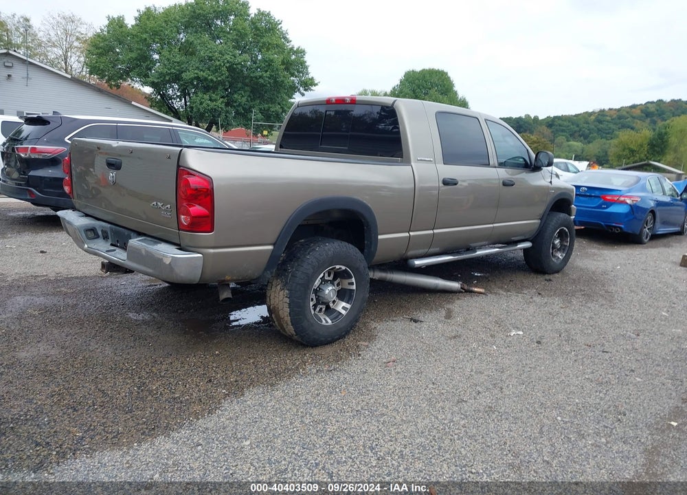 2007 DODGE RAM 1500 SLT VIN: 3D7KS19DX7G791938