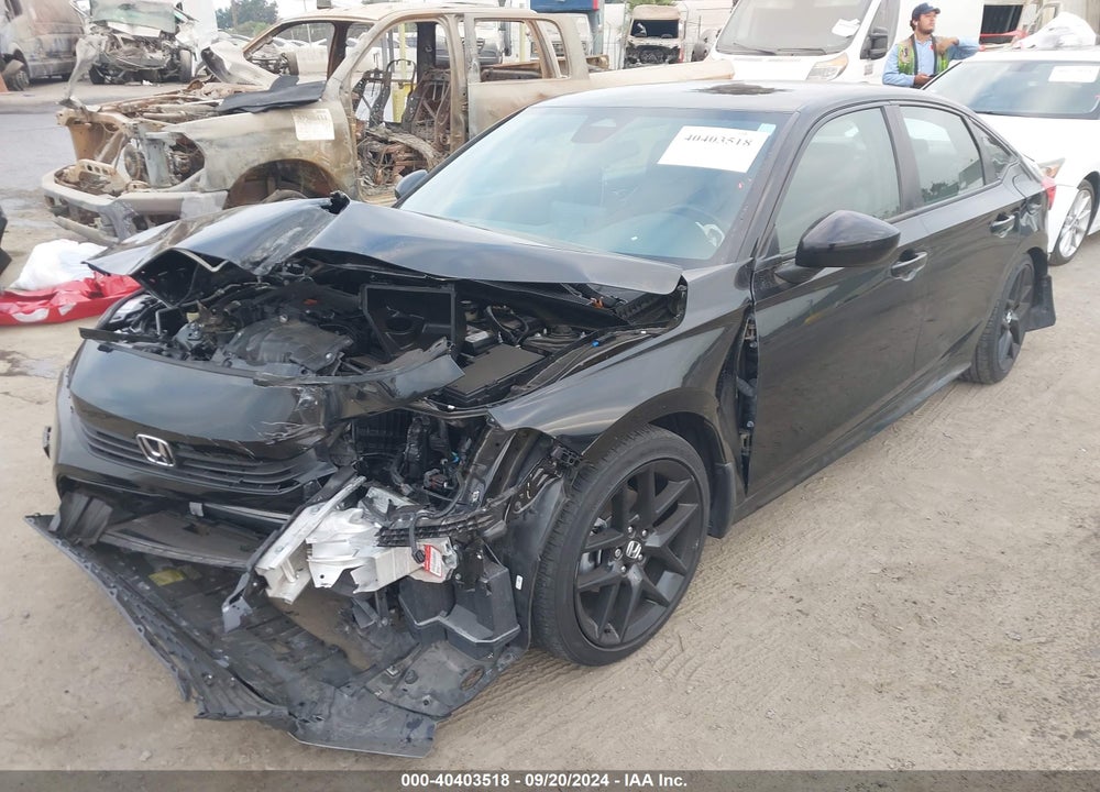 2022 HONDA CIVIC SPORT VIN: 2HGFE2F54NH513282