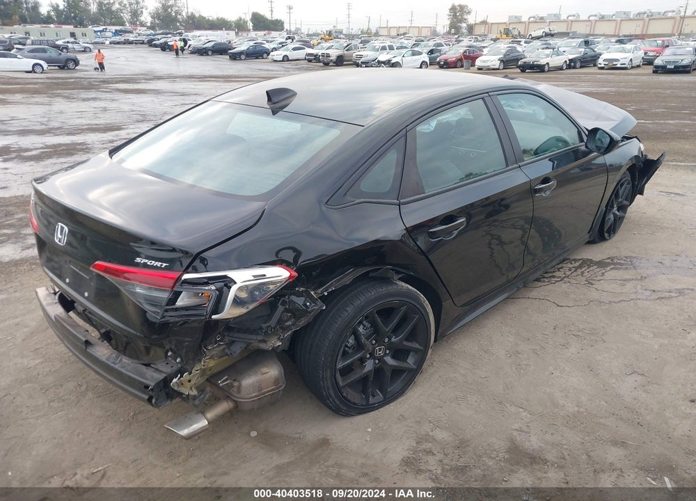 2022 HONDA CIVIC SPORT VIN: 2HGFE2F54NH513282