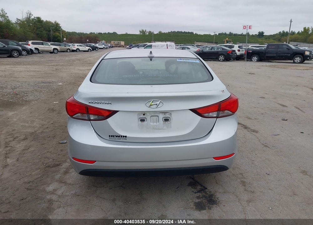 2014 HYUNDAI ELANTRA SE VIN: KMHDH4AE1EU087012