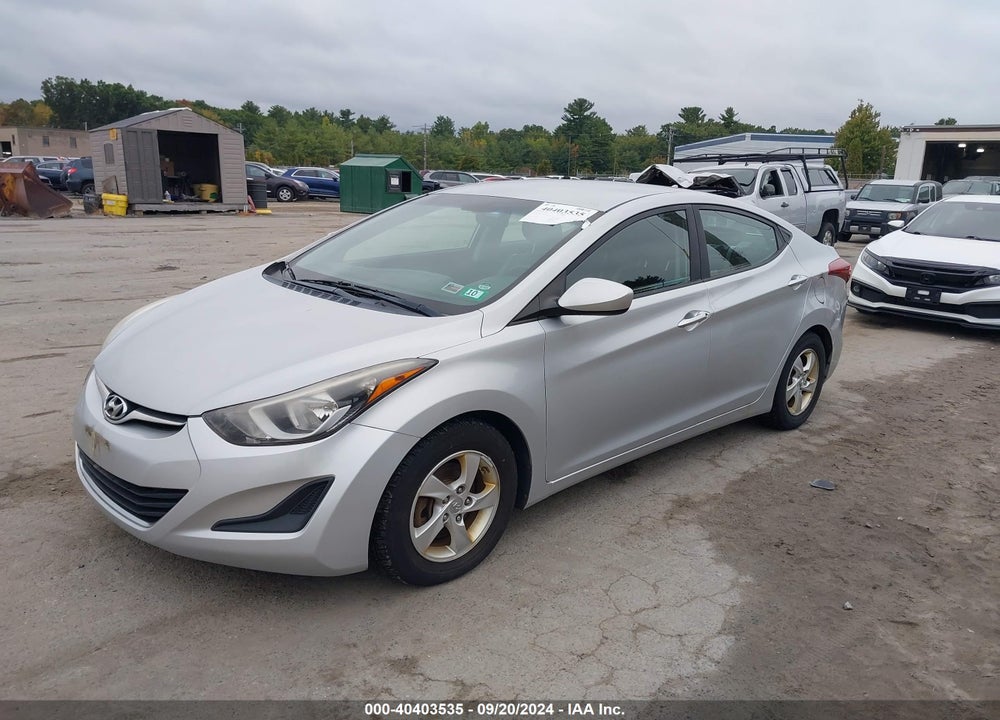 2014 HYUNDAI ELANTRA SE VIN: KMHDH4AE1EU087012
