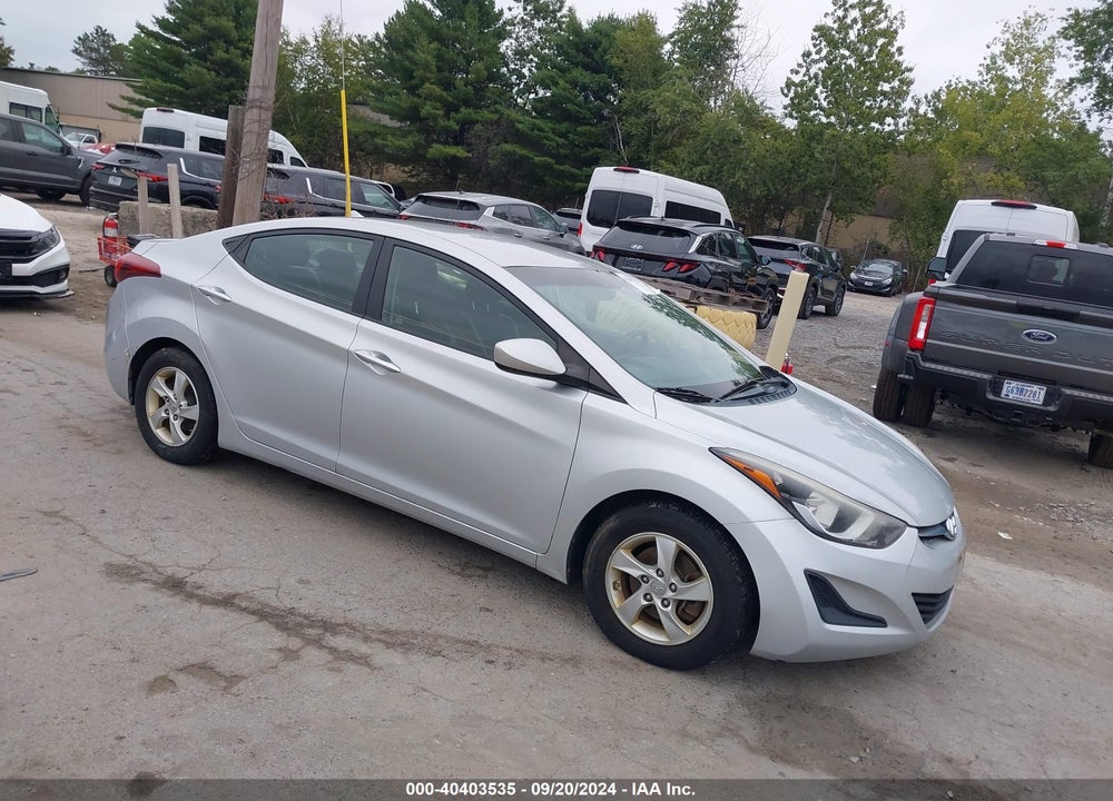 2014 HYUNDAI ELANTRA SE VIN: KMHDH4AE1EU087012