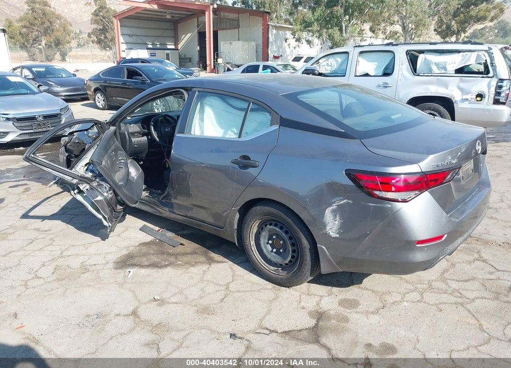 2024 NISSAN SENTRA S XTRONIC CVT VIN: 3N1AB8BV7RY213734