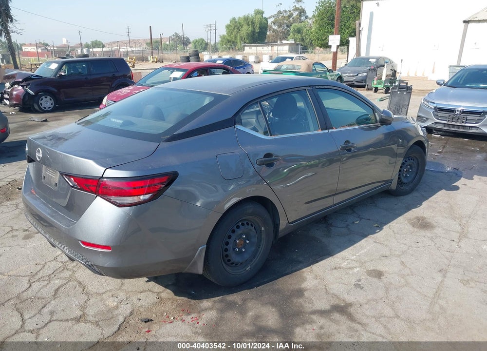 2024 NISSAN SENTRA S XTRONIC CVT VIN: 3N1AB8BV7RY213734