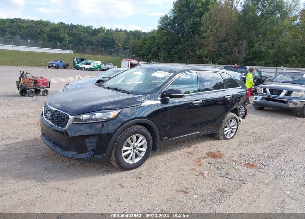 2019 KIA SORENTO 3.3L LX VIN: 5XYPGDA57KG498755