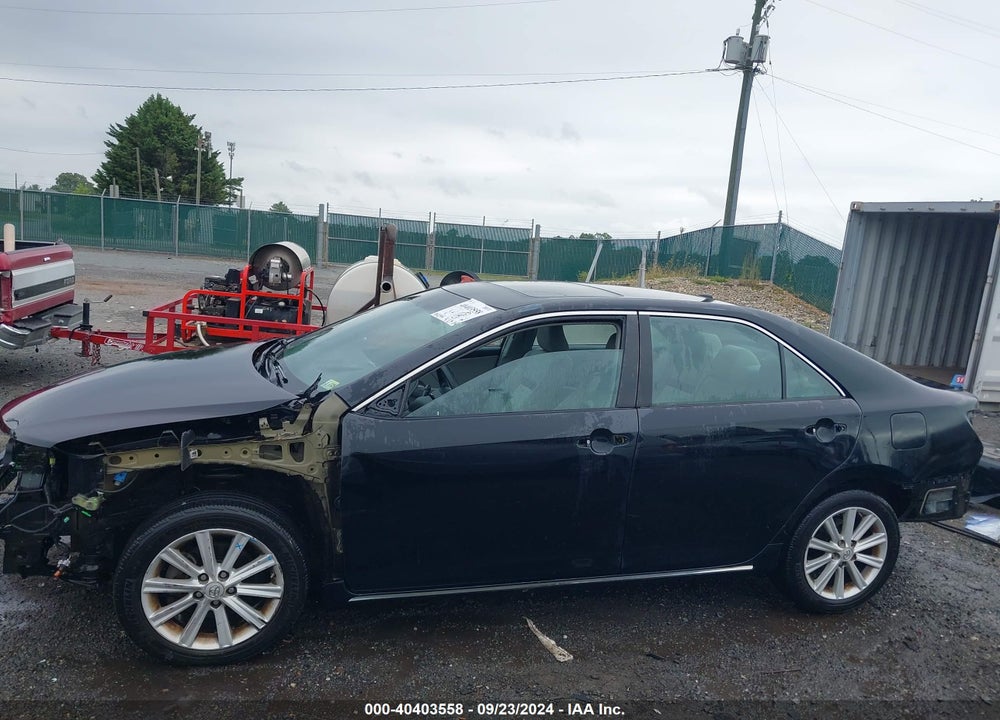 2012 TOYOTA CAMRY XLE VIN: 4T4BF1FK7CR180632