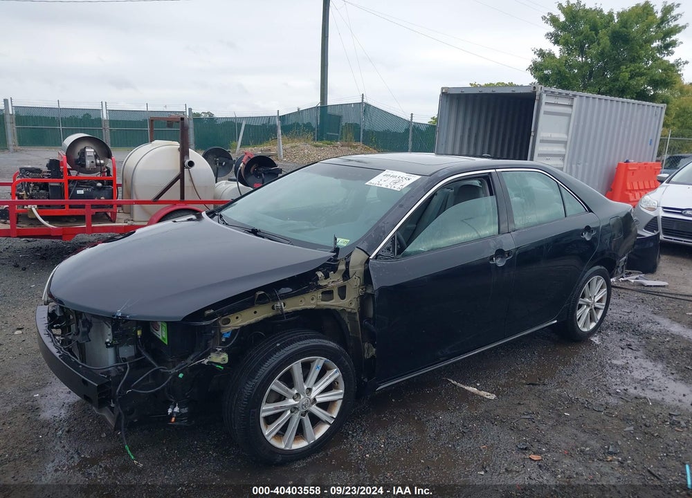 2012 TOYOTA CAMRY XLE VIN: 4T4BF1FK7CR180632