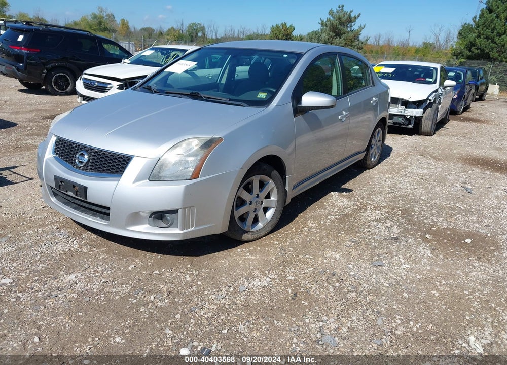 2012 NISSAN SENTRA 2.0 SR VIN: 3N1AB6AP9CL609157