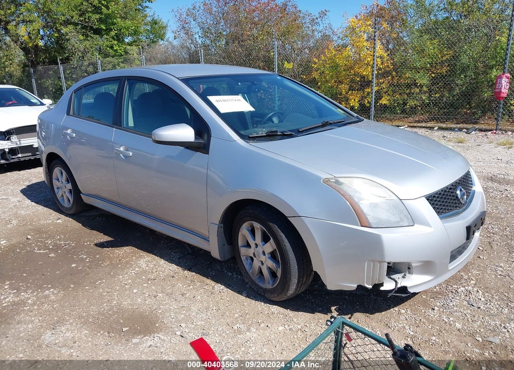 2012 NISSAN SENTRA 2.0 SR VIN: 3N1AB6AP9CL609157