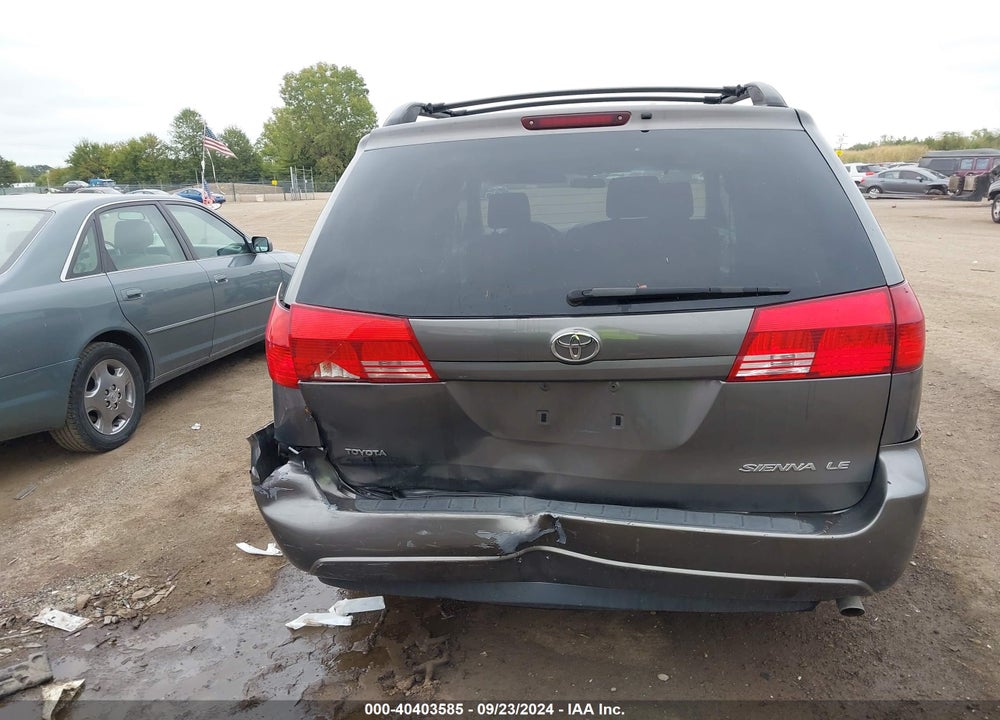 2004 TOYOTA SIENNA LE VIN: 5TDZA23C84S100193