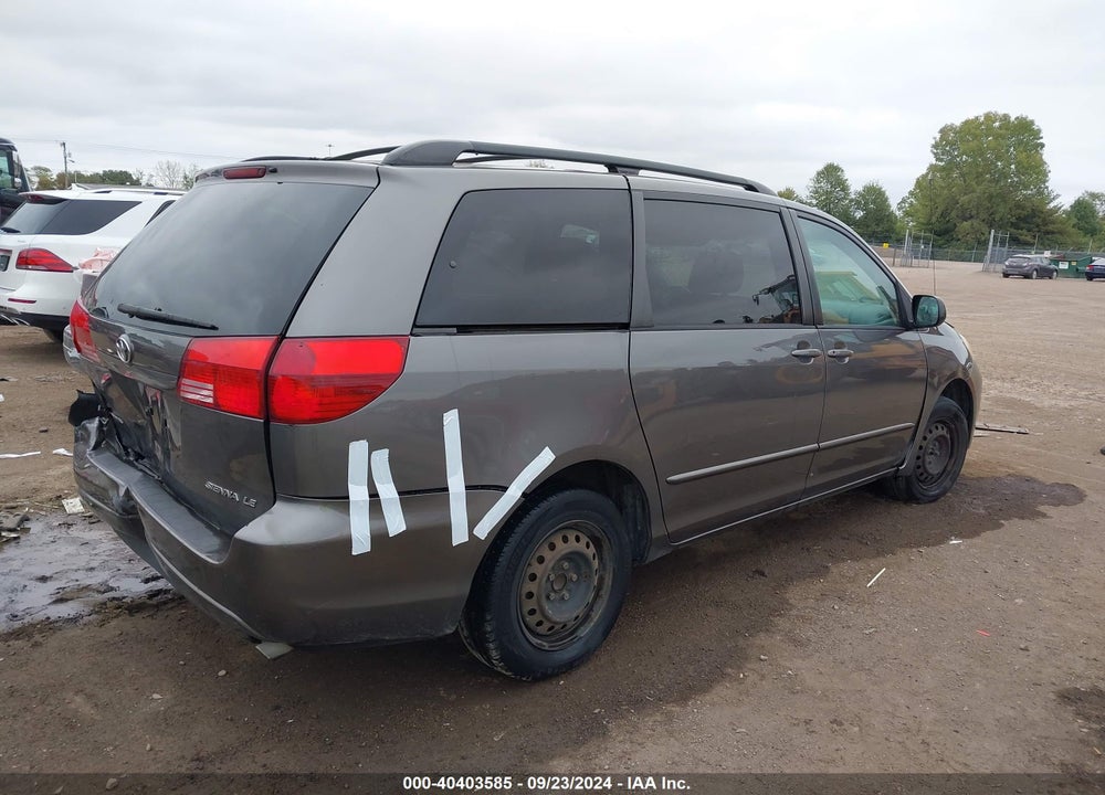 2004 TOYOTA SIENNA LE VIN: 5TDZA23C84S100193