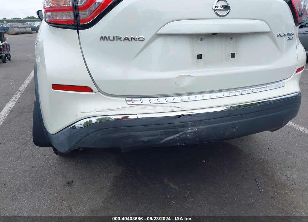 2018 NISSAN MURANO PLATINUM VIN: 5N1AZ2MH8JN152128