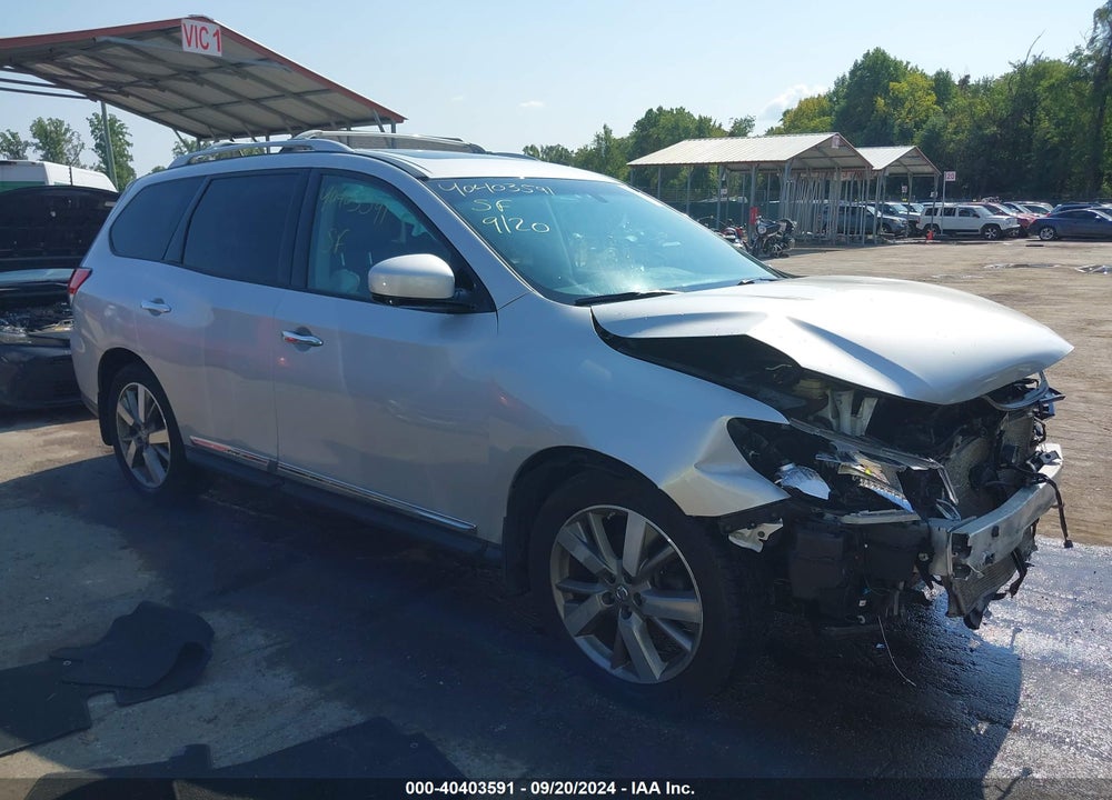 2015 NISSAN PATHFINDER PLATINUM VIN: 5N1AR2MM7FC718697