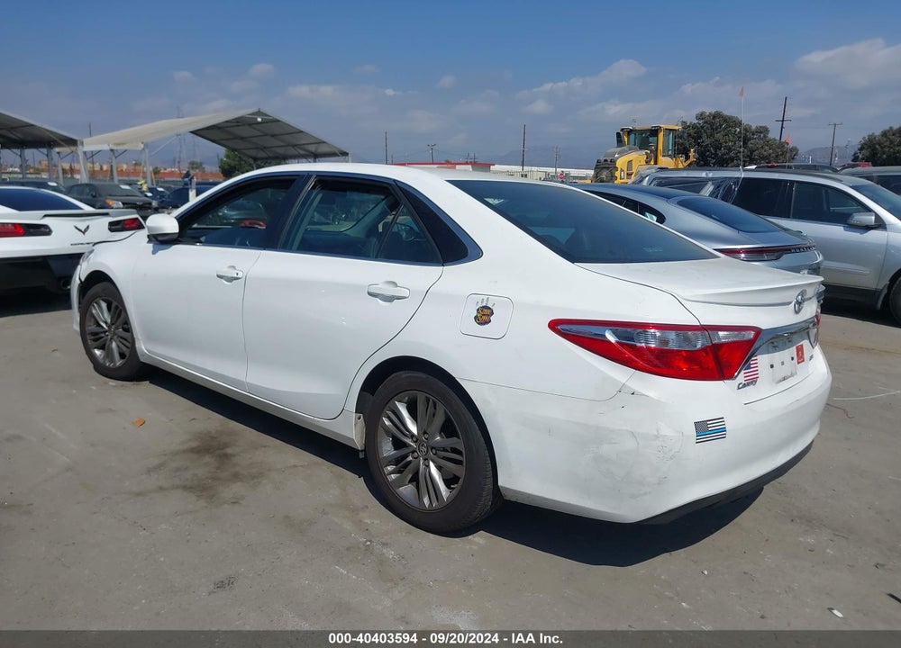 2016 TOYOTA CAMRY SE VIN: 4T1BF1FK2GU200415