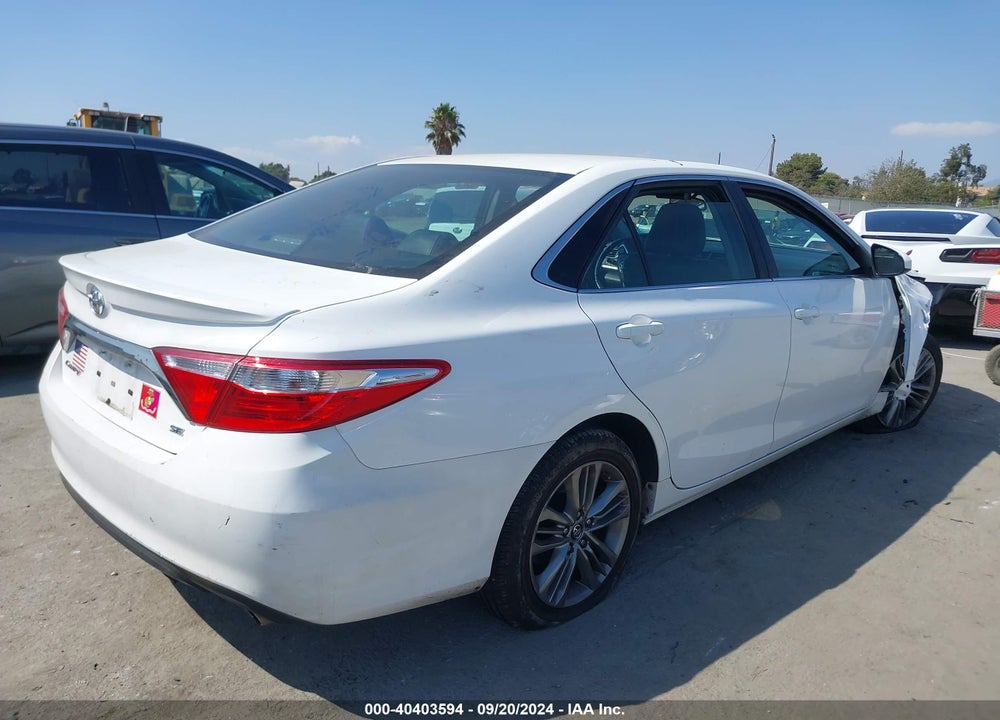 2016 TOYOTA CAMRY SE VIN: 4T1BF1FK2GU200415