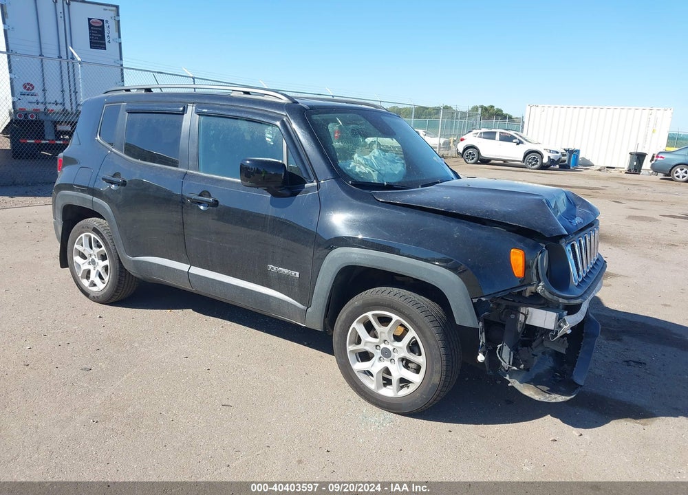 2016 JEEP RENEGADE LATITUDE VIN: ZACCJBBT5GPD56624