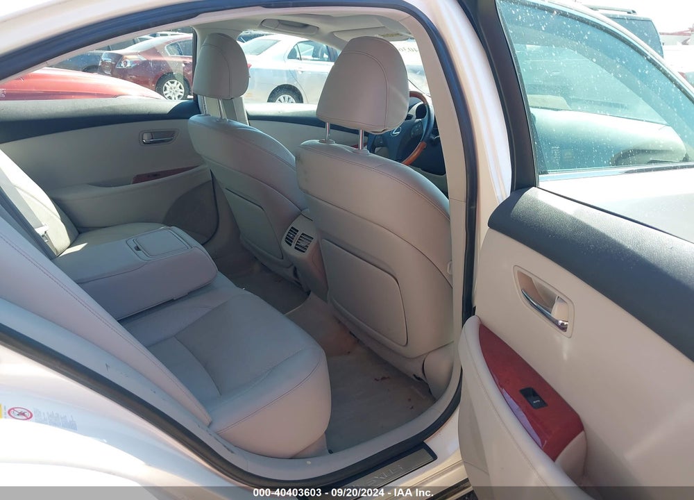2007 LEXUS ES 350 VIN: JTHBJ46G972026594