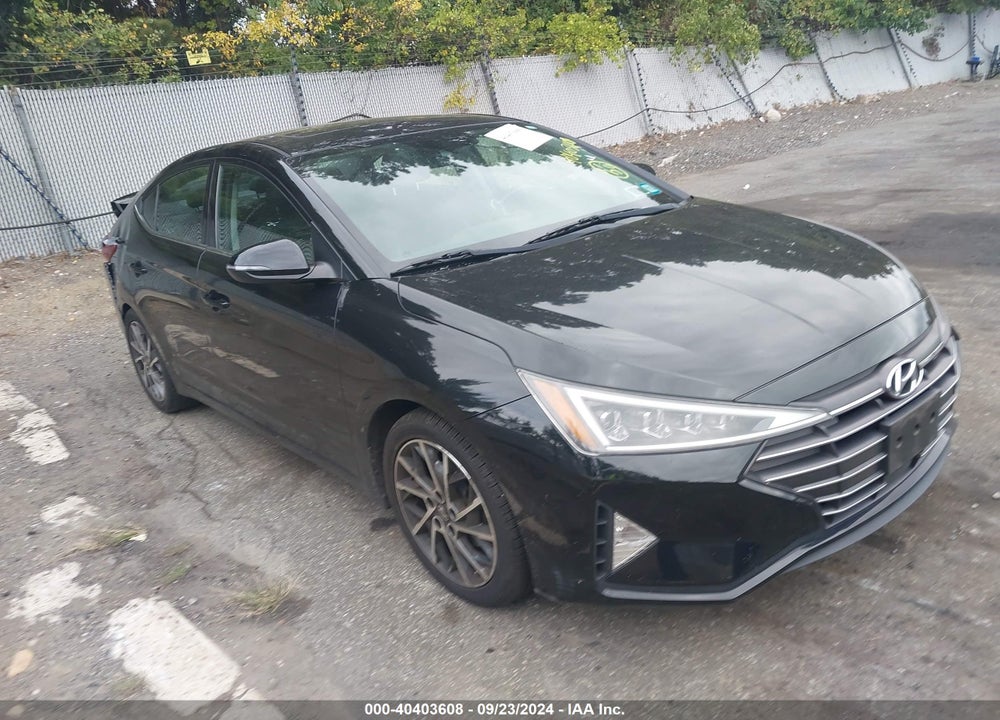 2019 HYUNDAI ELANTRA LIMITED VIN: 5NPD84LF4KH409562