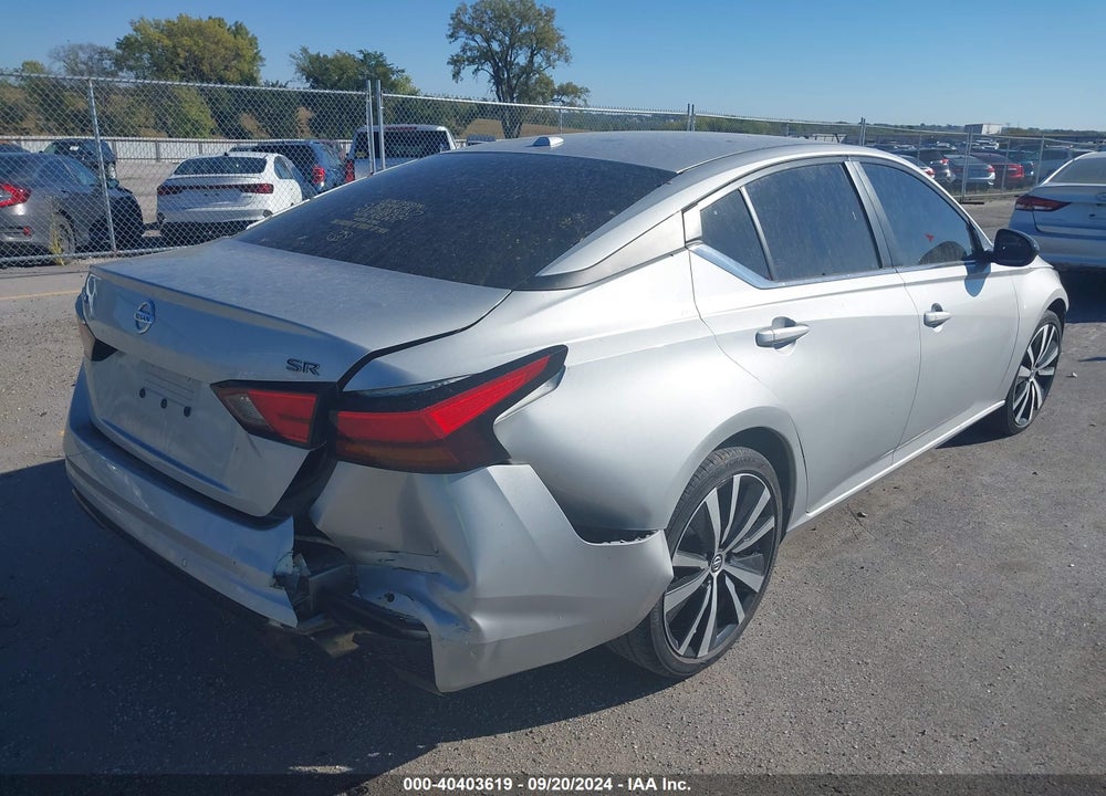 2022 NISSAN ALTIMA SR FWD VIN: 1N4BL4CV8NN315837