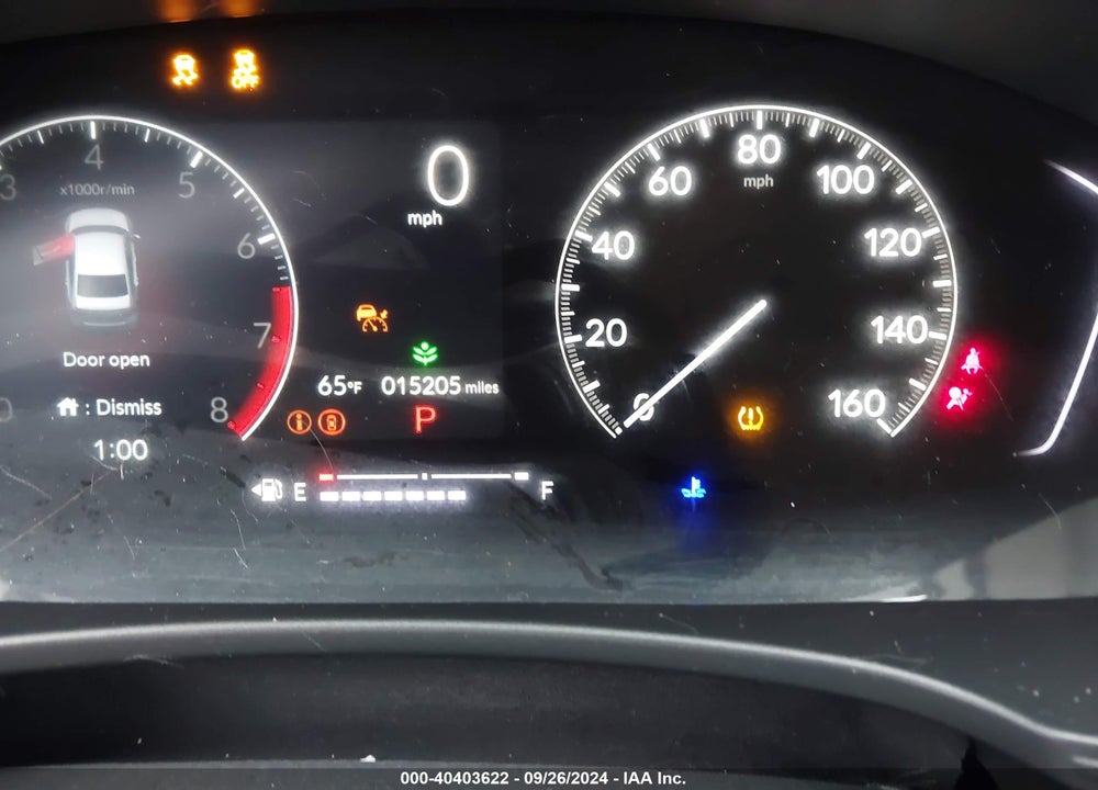 2023 HONDA CIVIC EX /EX W/O BSI VIN: 2HGFE1F72PH315007