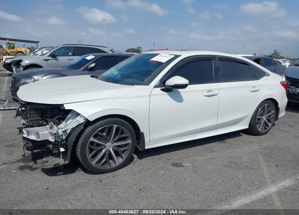 2023 HONDA CIVIC TOURING VIN: 2HGFE1F96PH301077