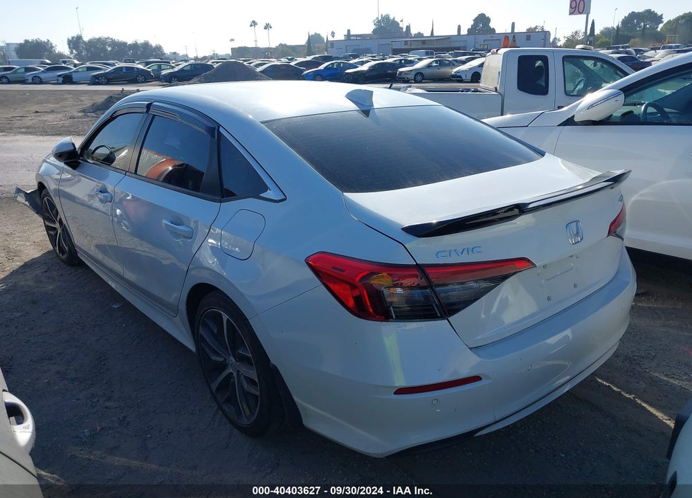 2023 HONDA CIVIC TOURING VIN: 2HGFE1F96PH301077
