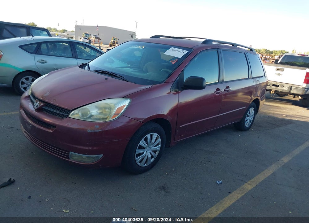 2005 TOYOTA SIENNA LE VIN: 5TDZA23C15S384297