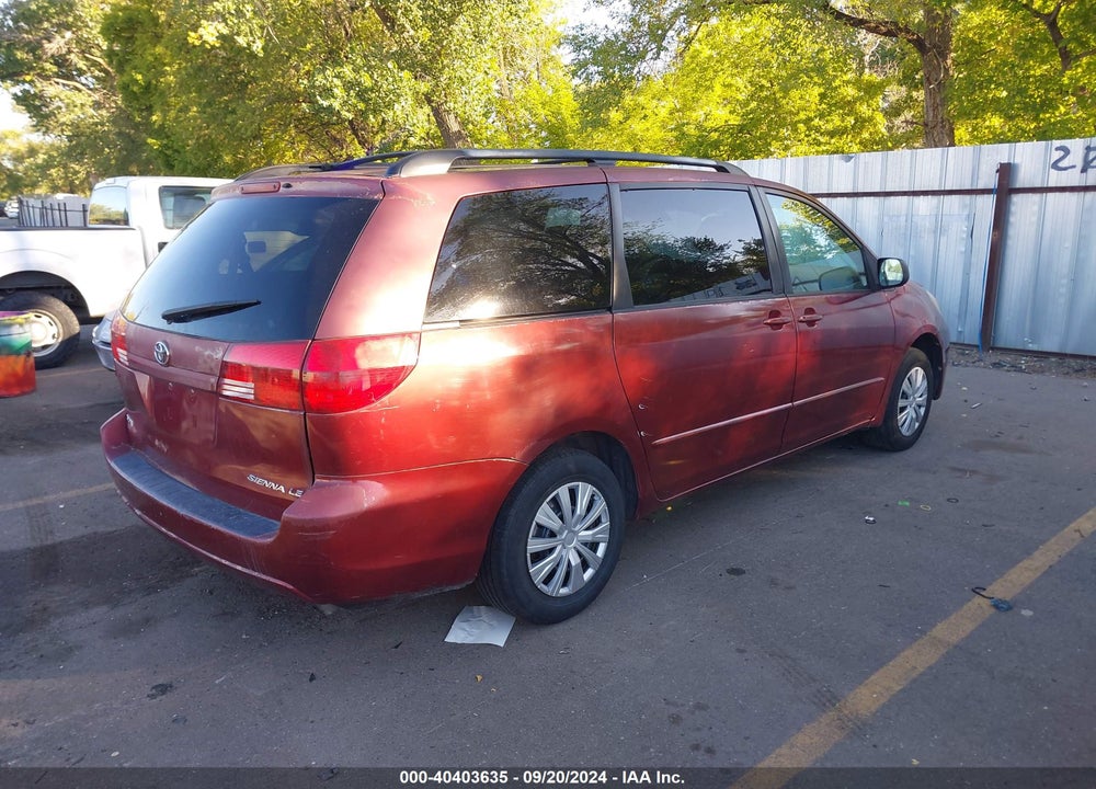 2005 TOYOTA SIENNA LE VIN: 5TDZA23C15S384297