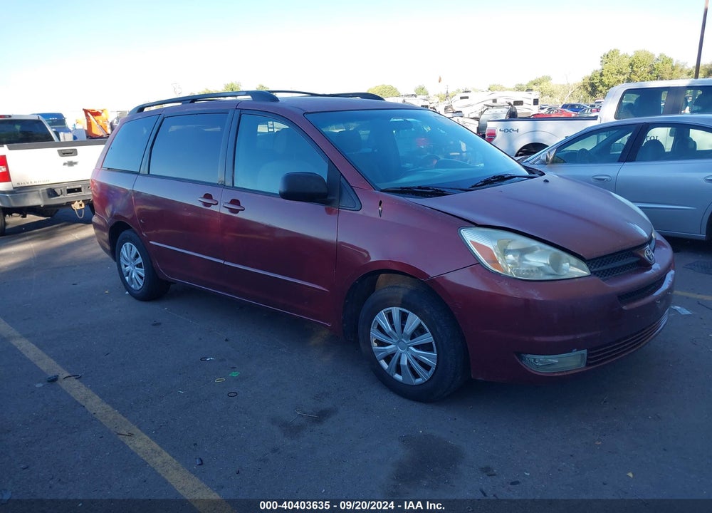 2005 TOYOTA SIENNA LE VIN: 5TDZA23C15S384297